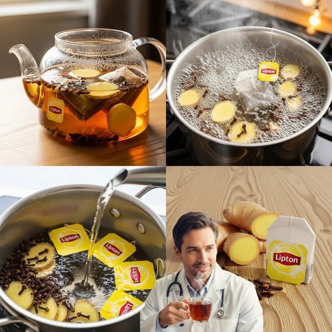 Why Cloves, Ginger, and a Lipton Tea Bag Might Be the Golden Trio Your Body Needs