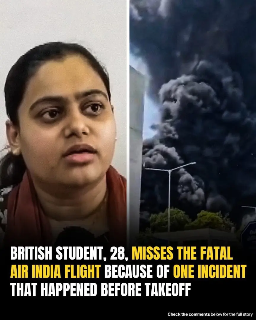 Woman Escapes Tragedy By Minutes After Missing Deadly Air India Flight — Her Chilling Story