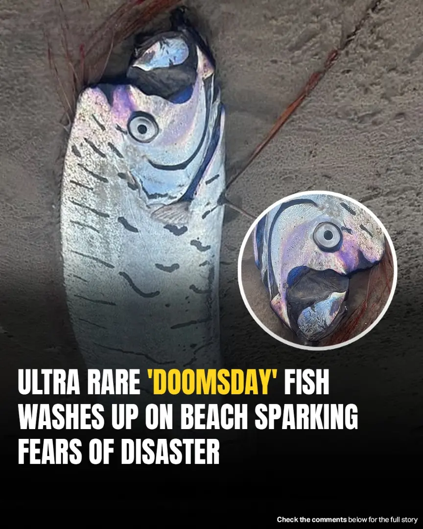 Rare ‘Doomsday’ Oarfish Washes Ashore In Tasmania, Igniting Superstitions Of Impending Disaster
