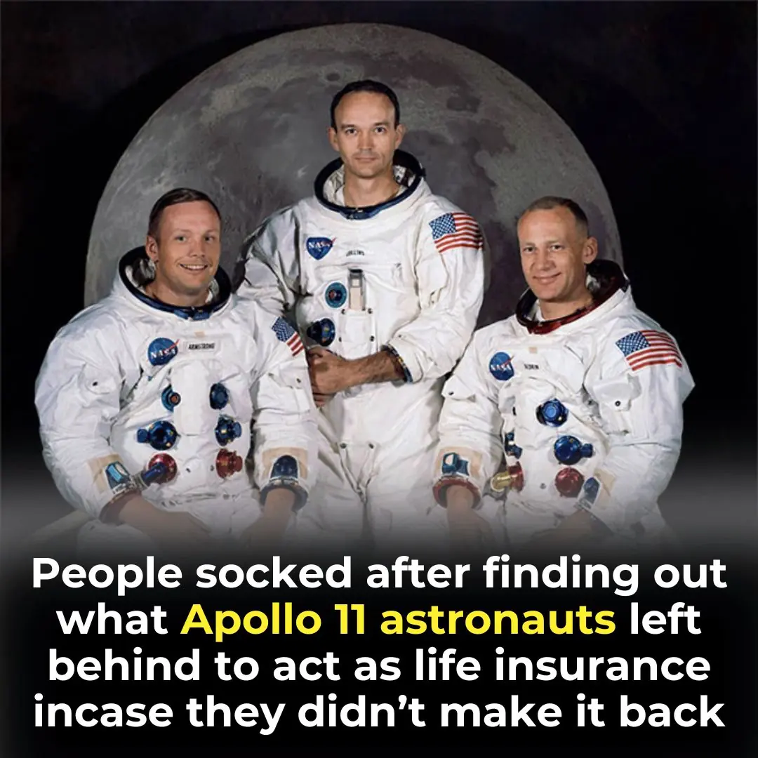People Shocked To Learn What Apollo 11 Astronauts Left Behind As Life Insurance