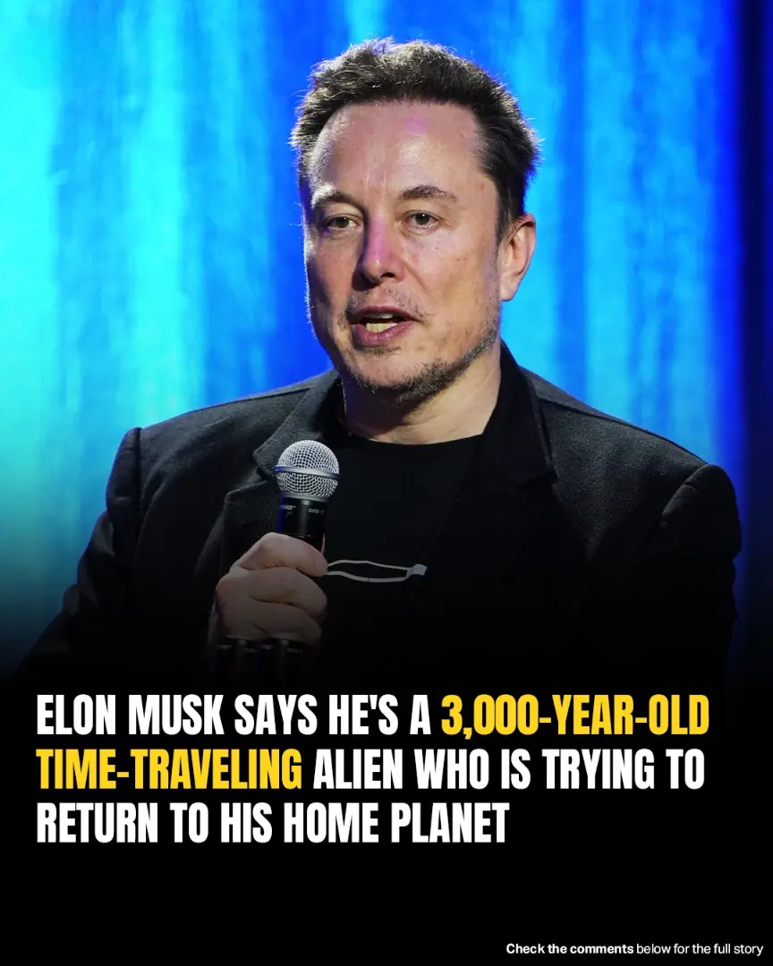Elon Musk Claims He’s A 3,000-Year-Old Time-Traveling Alien