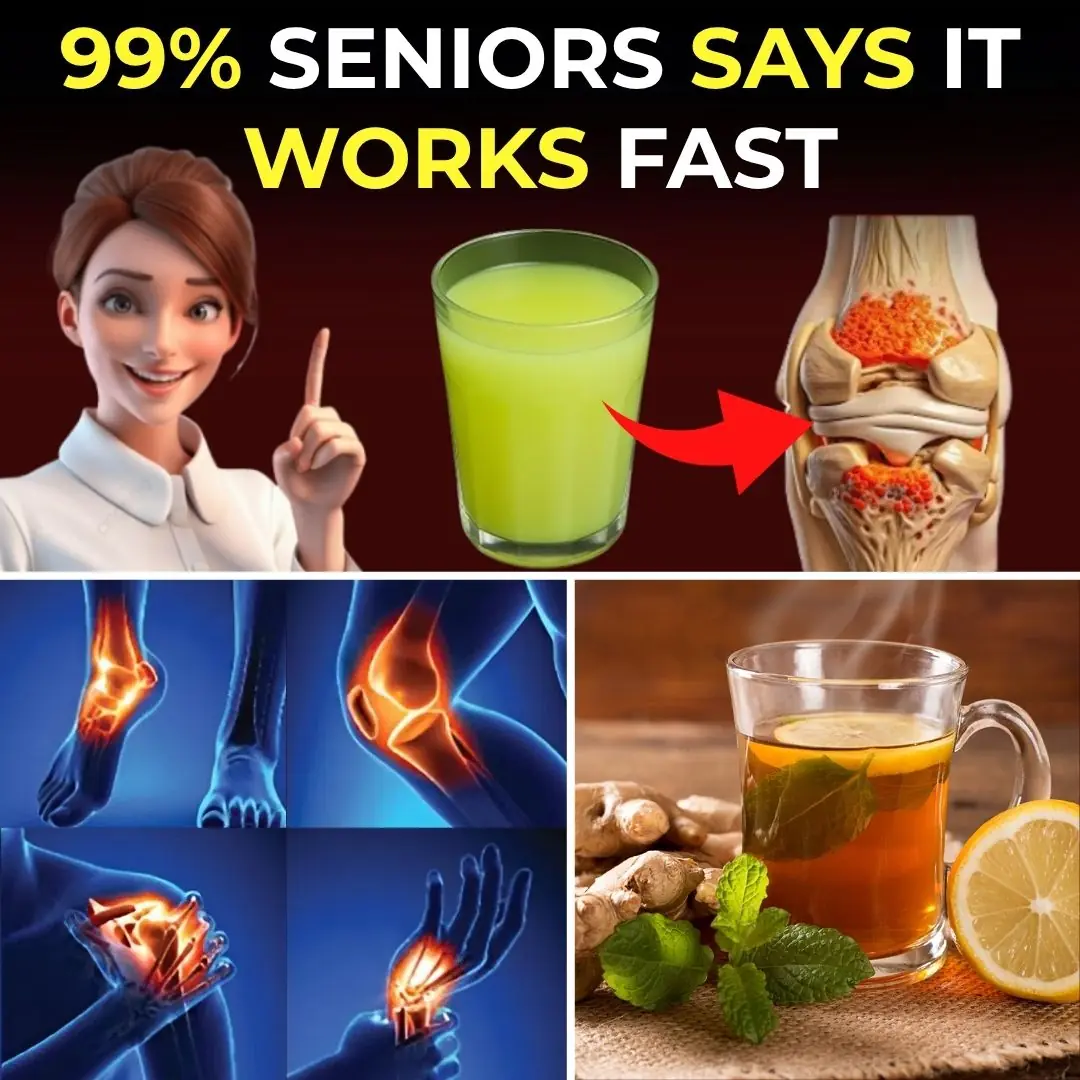 Natural Drink to Support Knee Health for Seniors