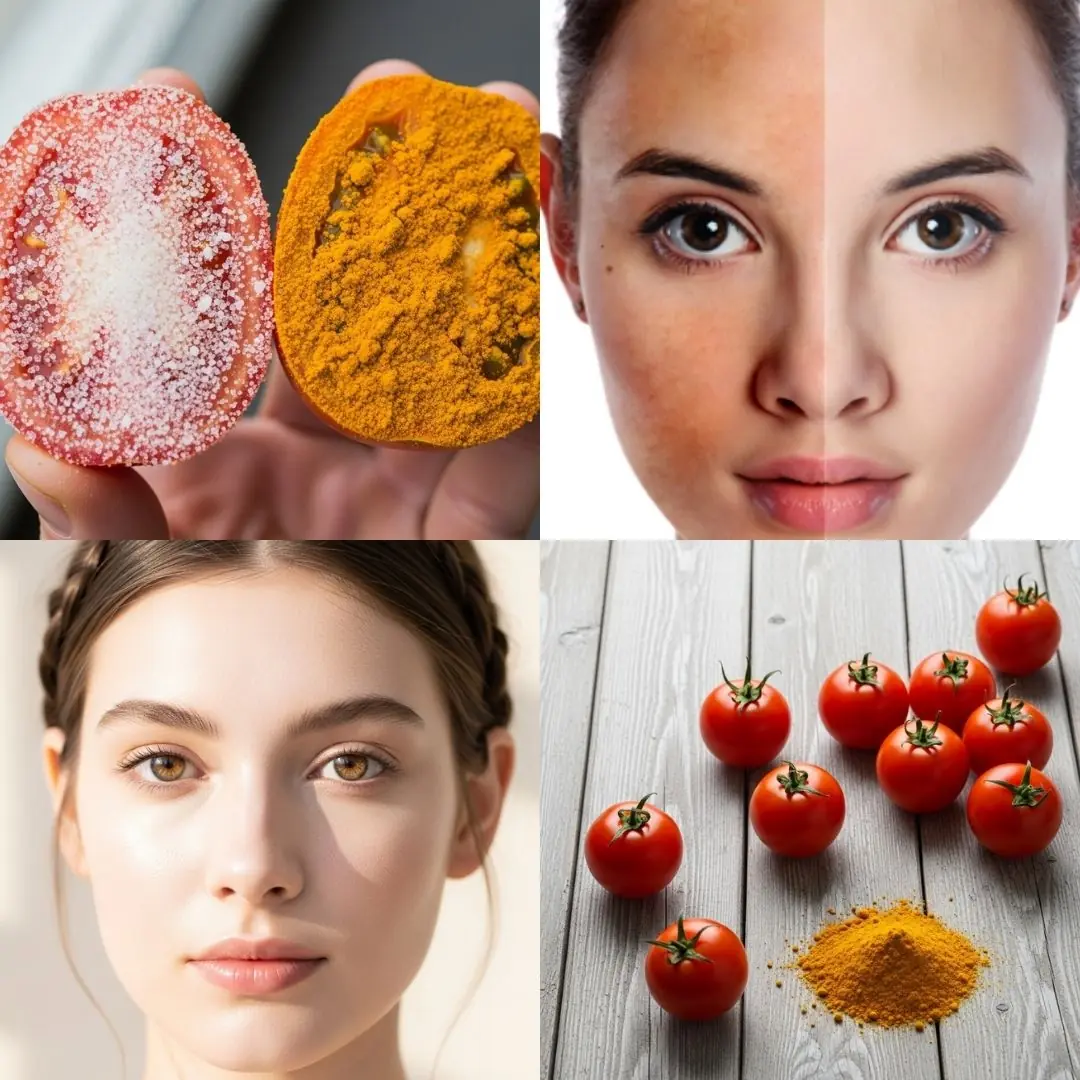 Tomato, Turmeric, and Sugar: The DIY Glow-Up Trick for Radiant Skin