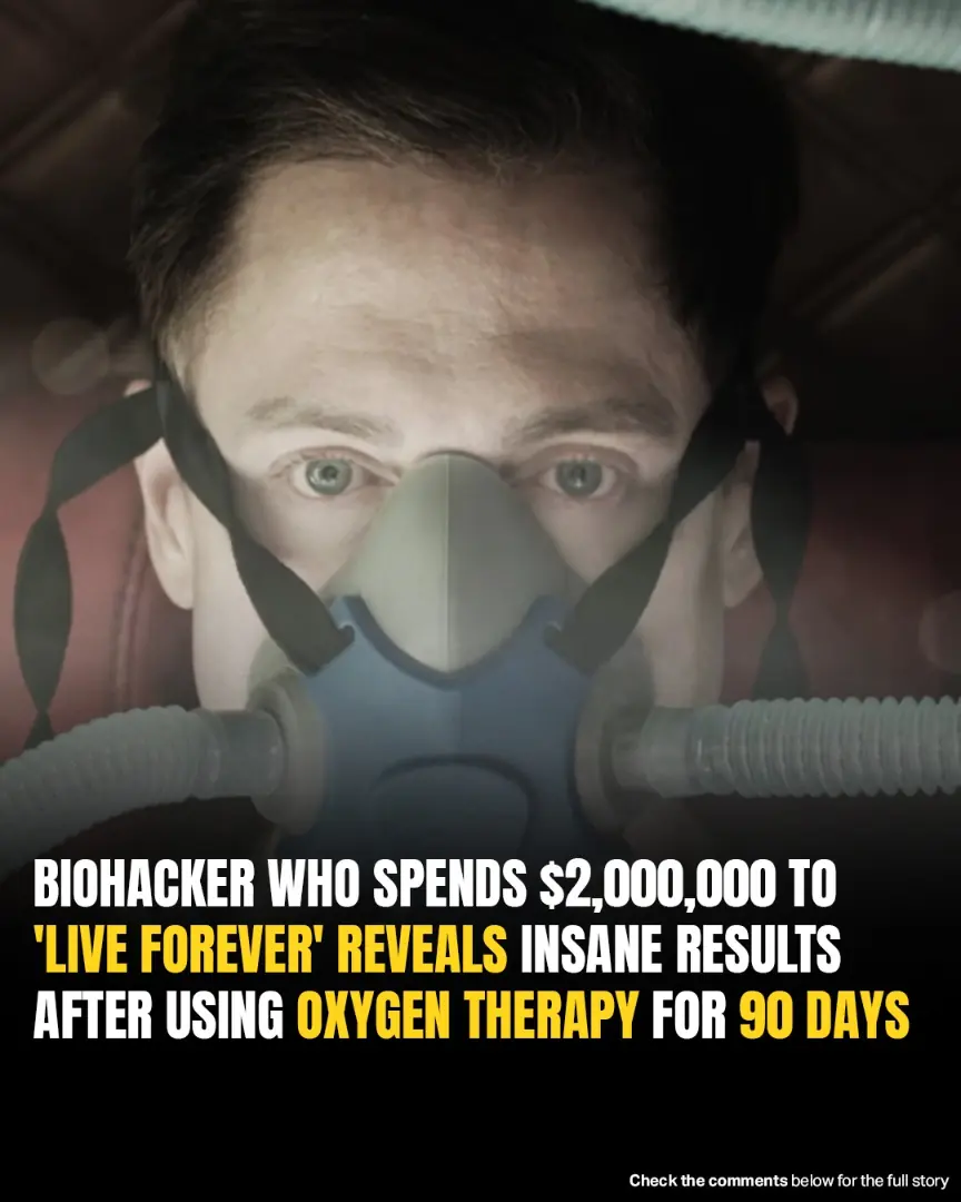 Biohacker Claims 90 Days Of Oxygen Therapy Reversed His Biological Age To That Of A 10-Year-Old