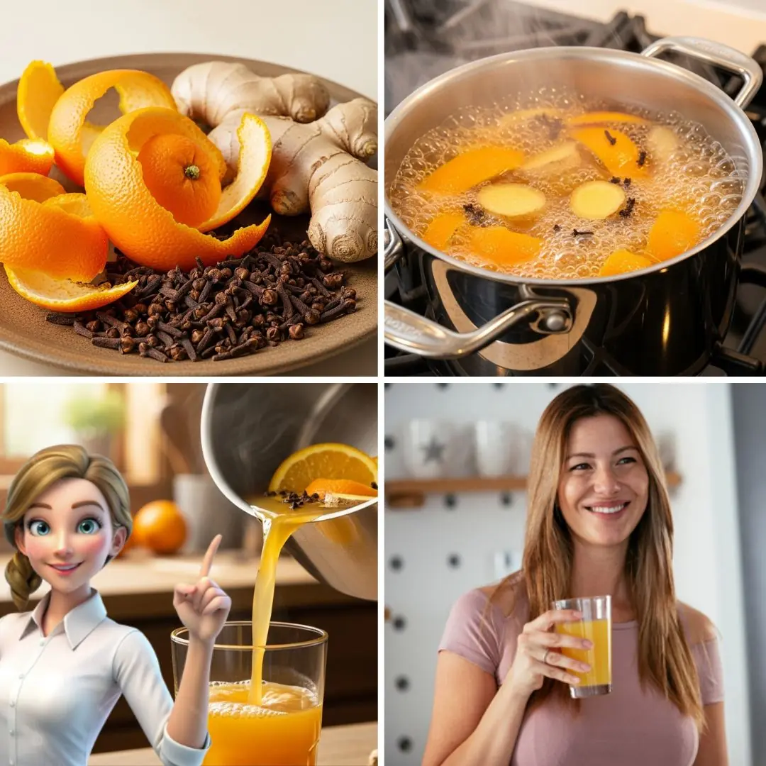 The Hidden Power Trio: Orange Peel, Ginger, and Cloves – Nature’s Forgotten Healing Blend