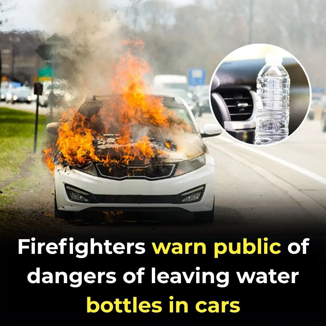 Firefighters Warn Public Of Dangers Of Leaving Water Bottles In Cars