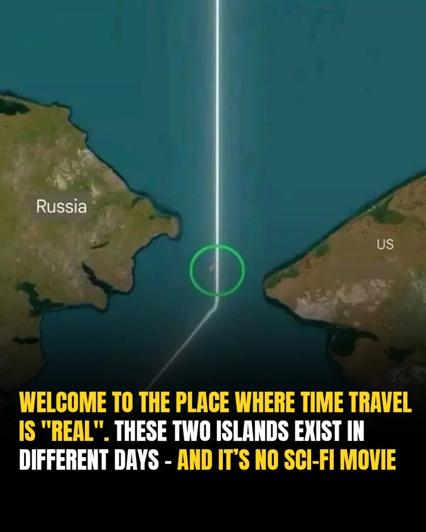 Just 2.4 Miles Apart, Yet 21 Hours Ahead — The Diomede Islands’ Time-Warping Secret