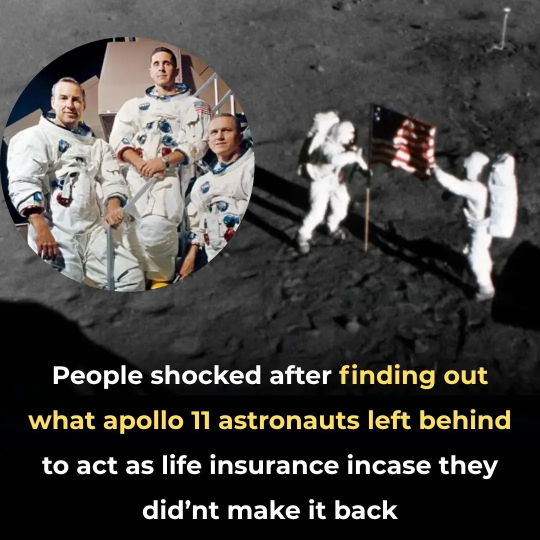 People Shocked To Learn What Apollo 11 Astronauts Left Behind As Life Insurance