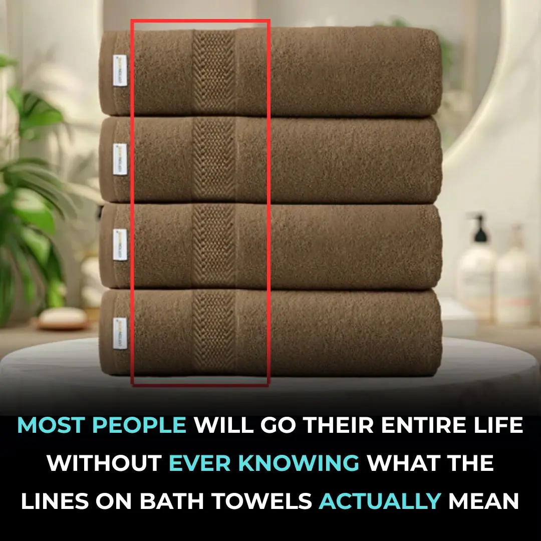 Most People Have No Idea What The Lines On Bath Towels Actually Mean