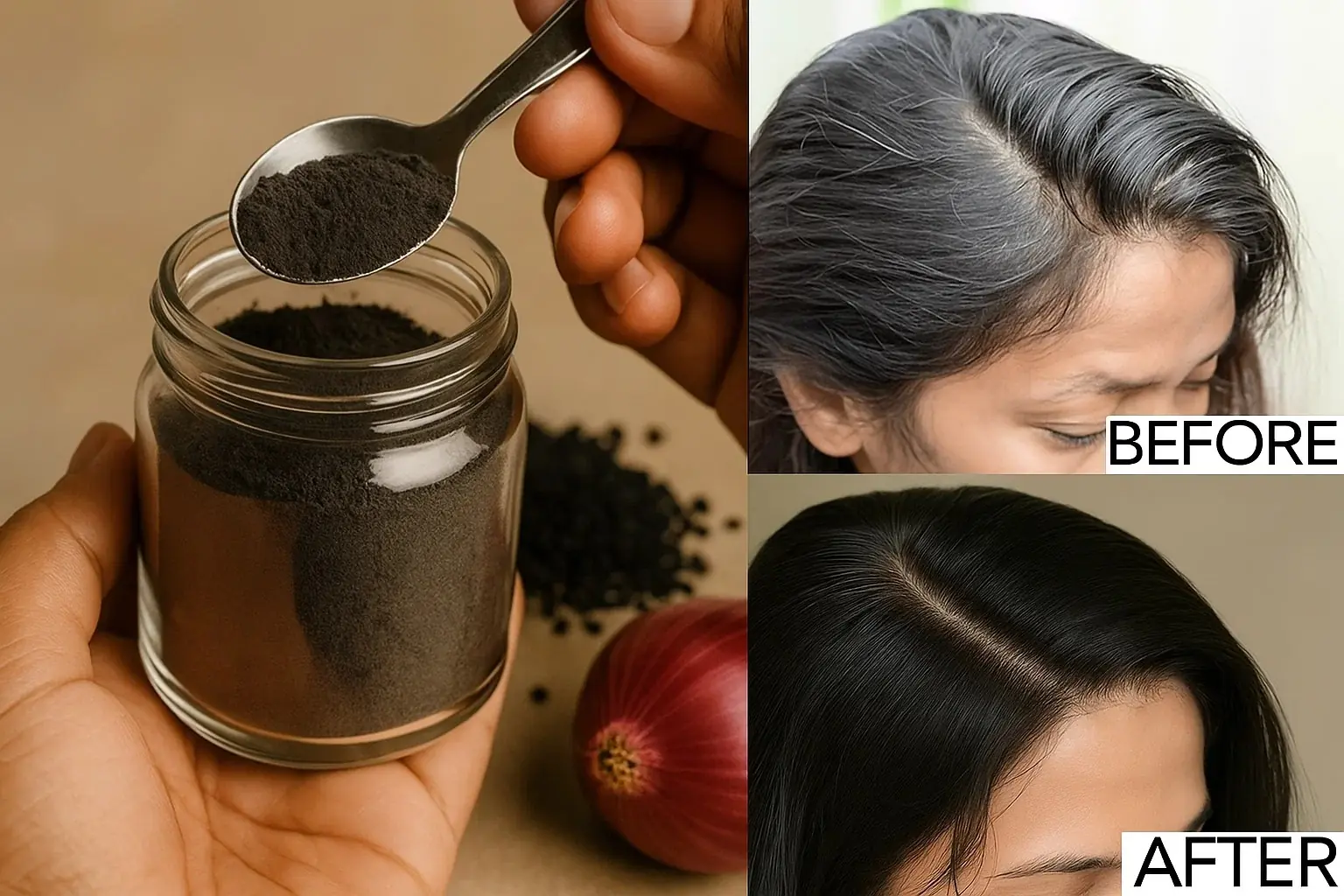 The Best Natural Remedy to Reverse Gray Hair: A Simple DIY Solution for Healthy, Vibrant Locks