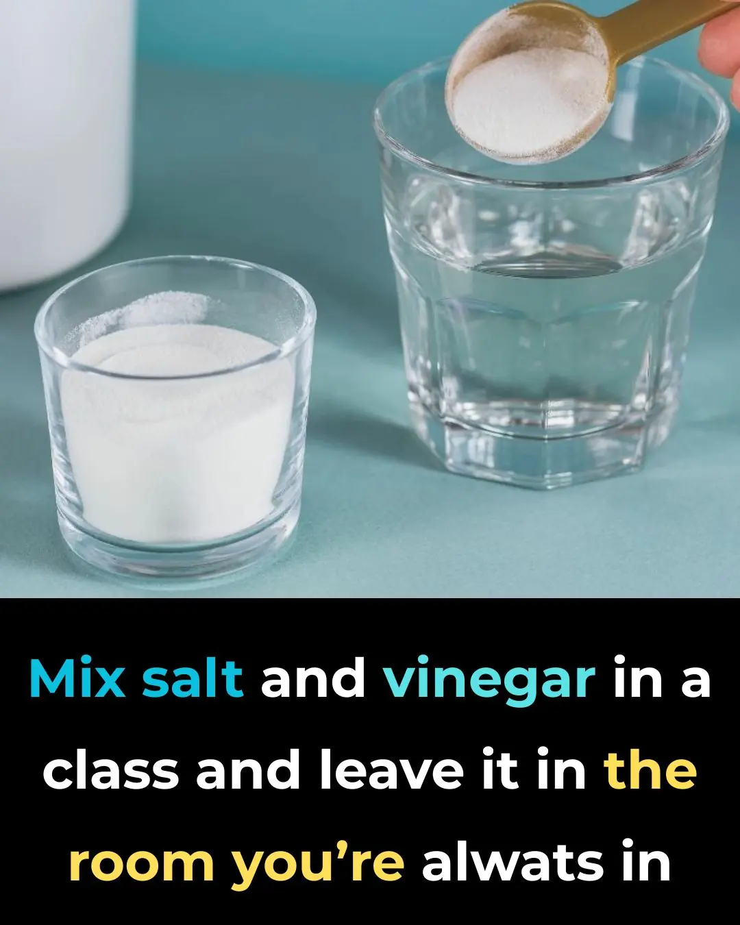 How Salt and Vinegar Can Help Improve the Air Quality at Home