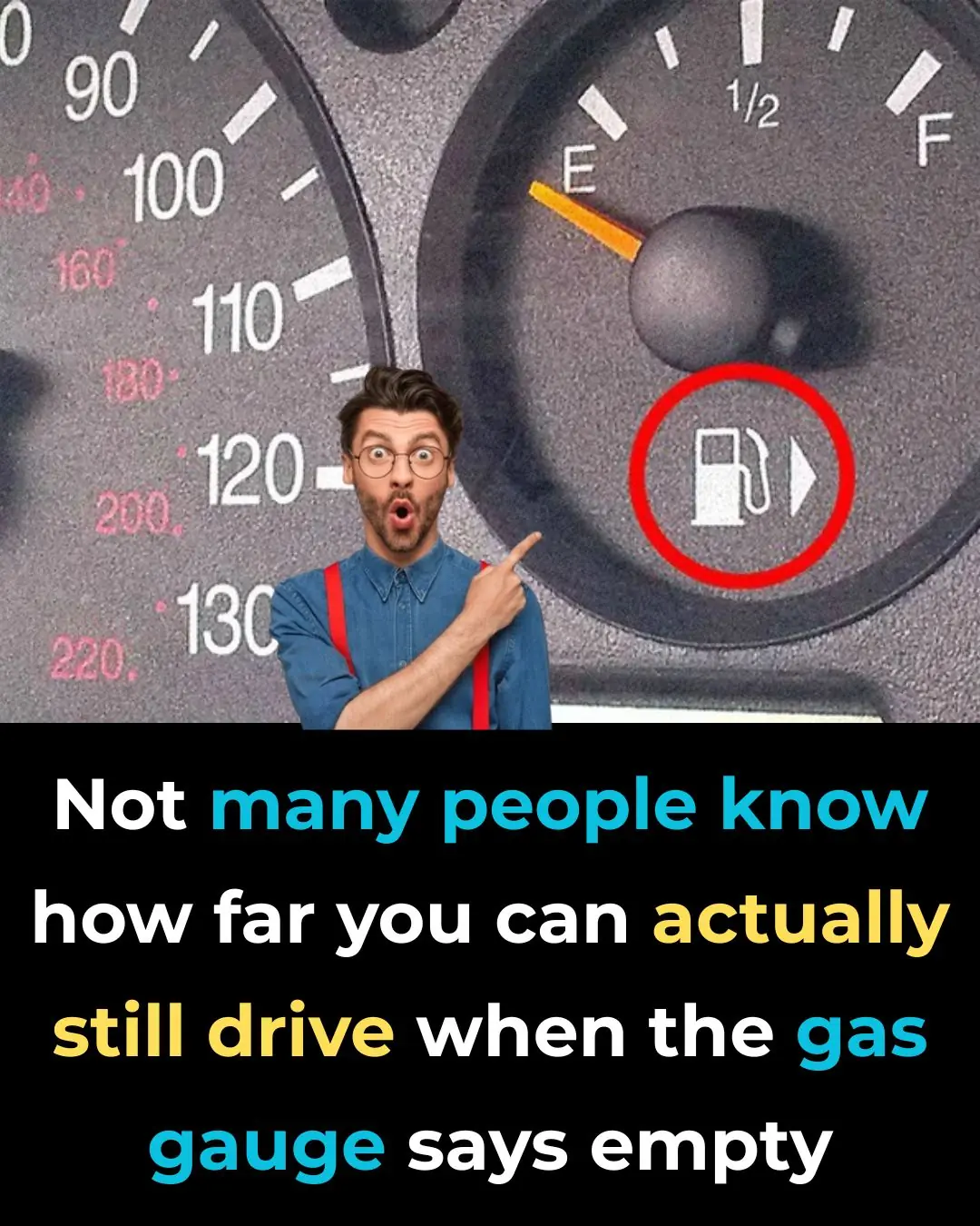 How Far You Can Actually Still Drive When The Gas Gauge Says Empty