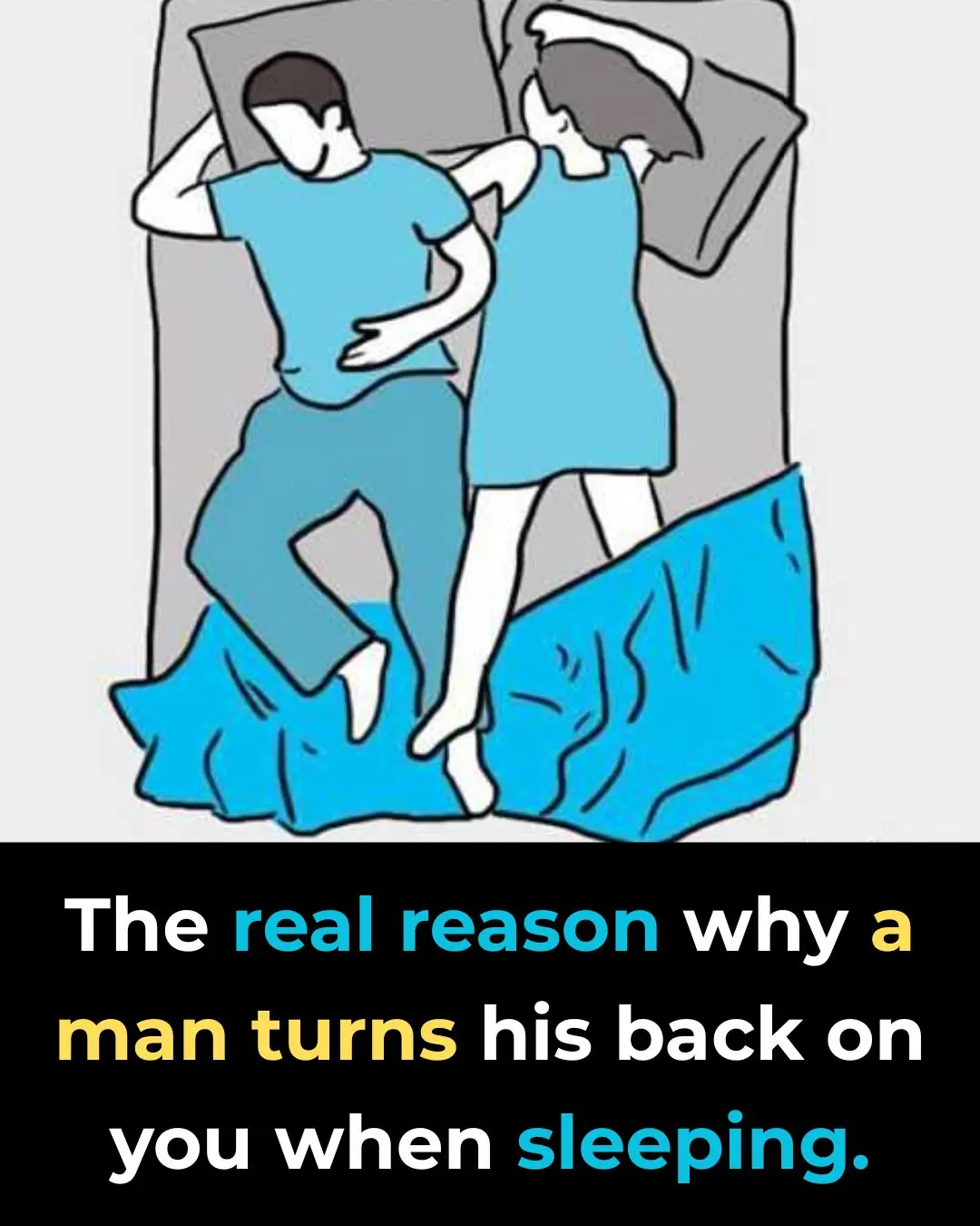 Here’s What It Really Means When A Man Turns His Back In Bed