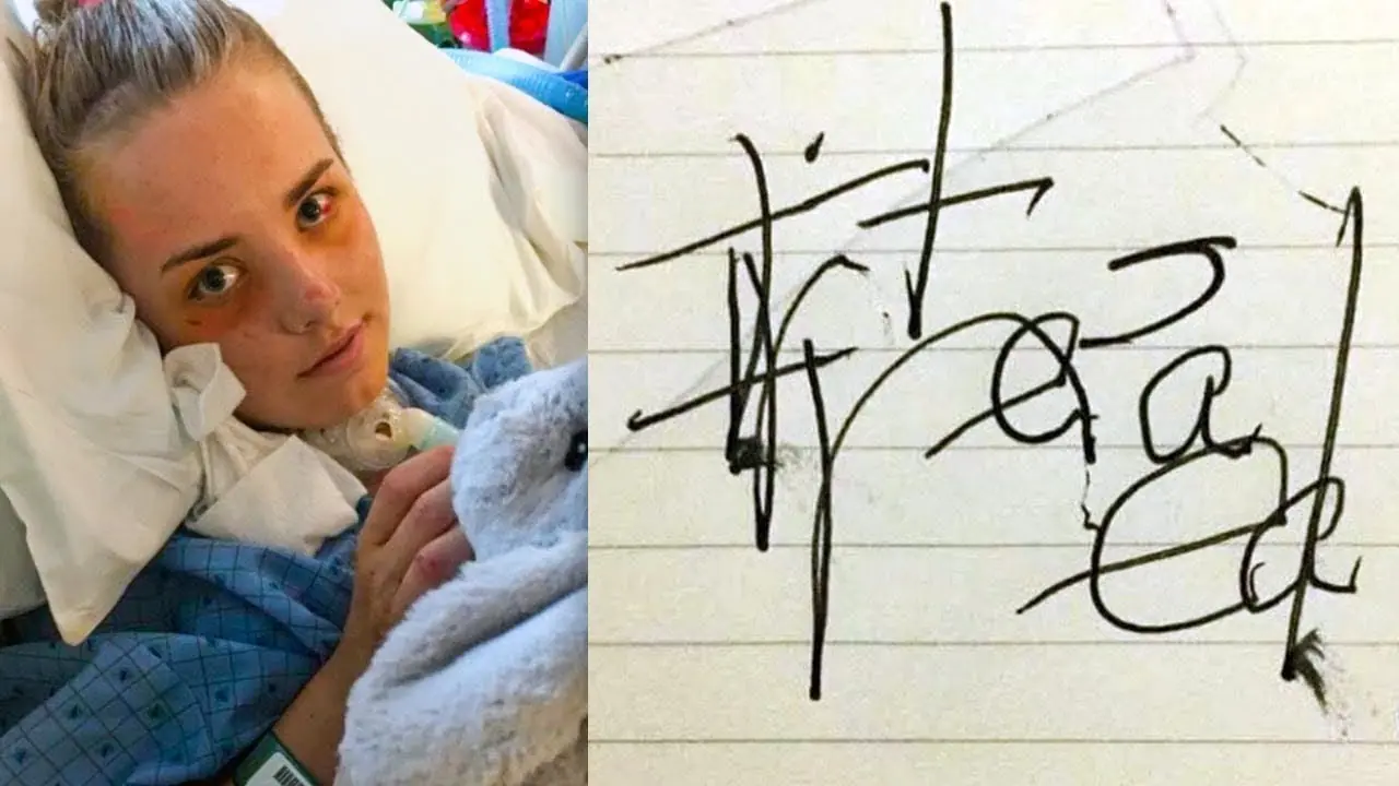 Woman Declared Dead for 27 Minutes Scribbles Haunting Message Upon "Return to Life"