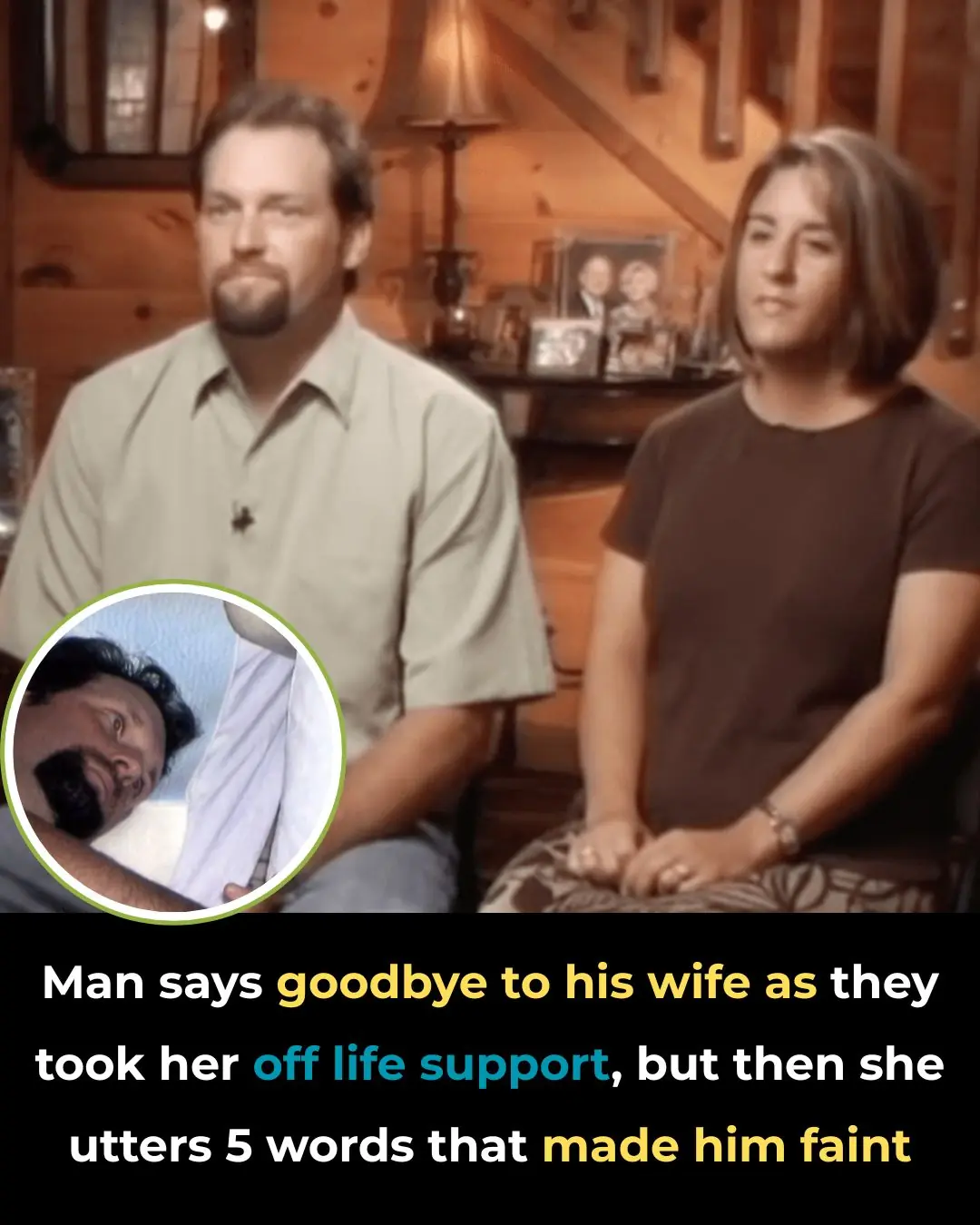 Man Says Goodbye To His Wife As They Took Her Off Life Support, But Then She Utters 5 Words