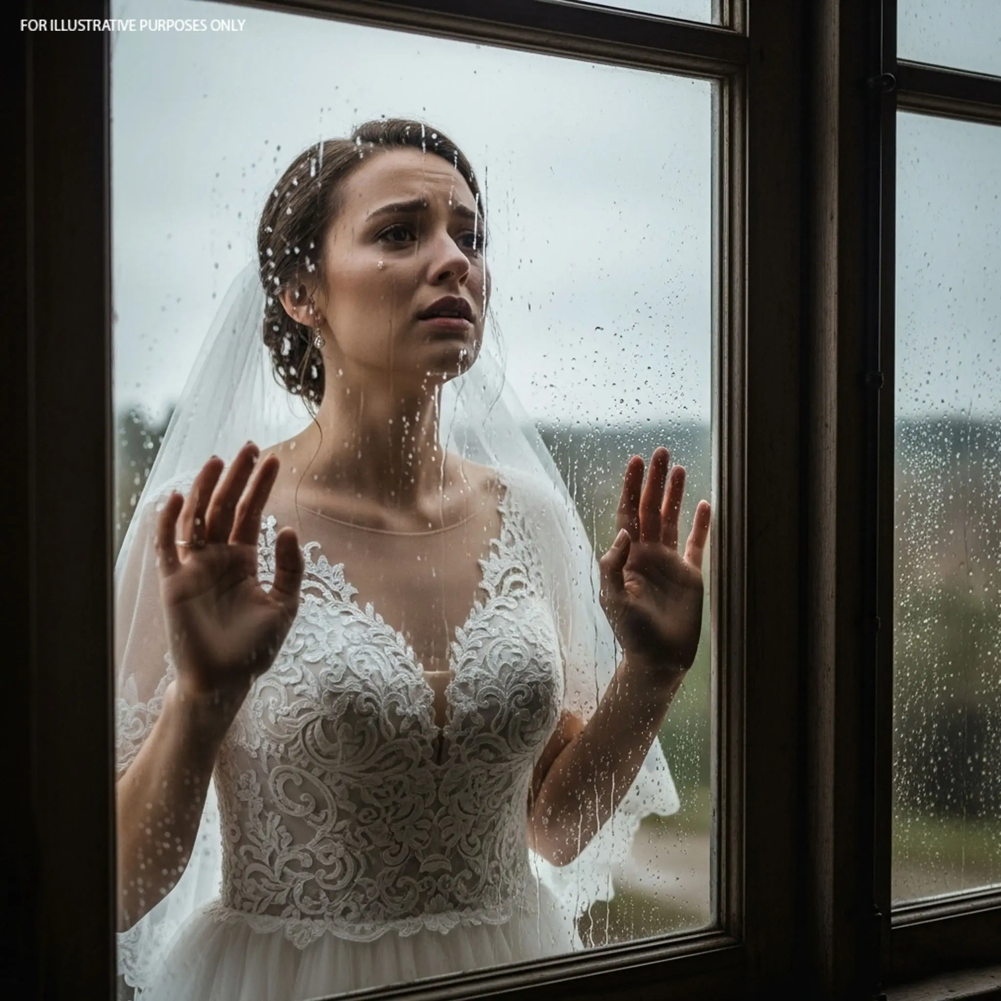 T3rrified Bride in Wedding Dress Knocks on Stranger's Door – What He Did Next Will Sh0ck You!