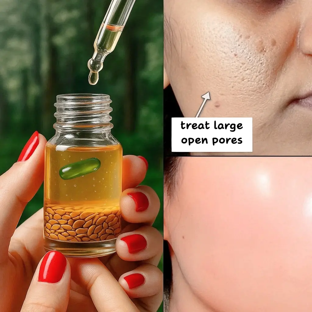 Ultimate DIY Rice and Flaxseed Serum for Younger, Poreless Skin