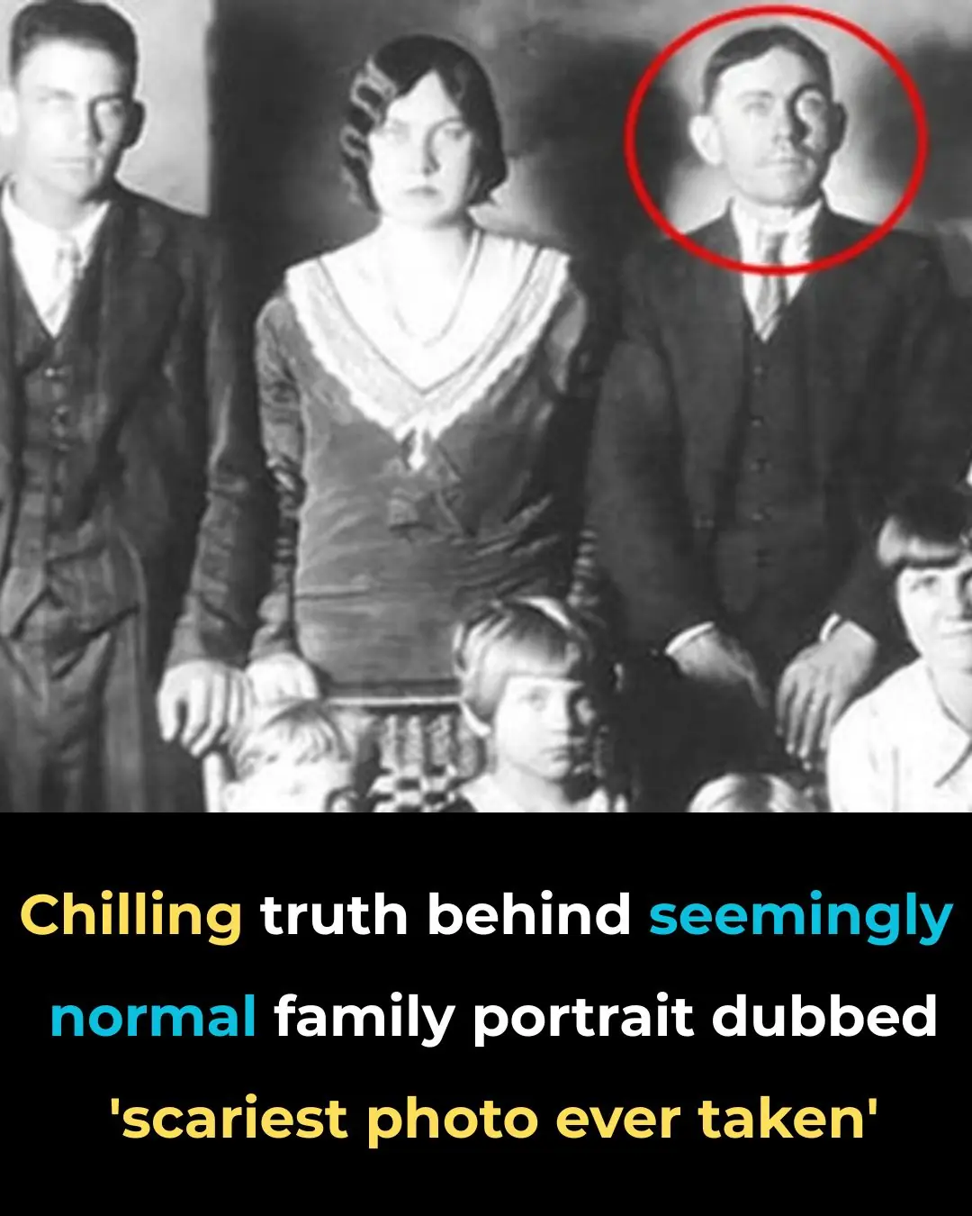 "Scariest Photo Ever Taken” – The Sinister Truth Behind This Family Portrait