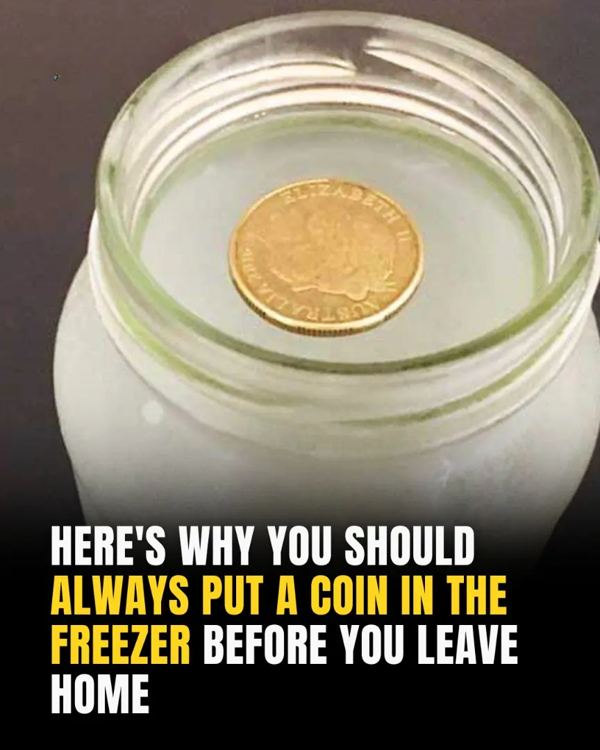Here’s Why You Should Always Leave A Coin In The Freezer Before You Leave The House