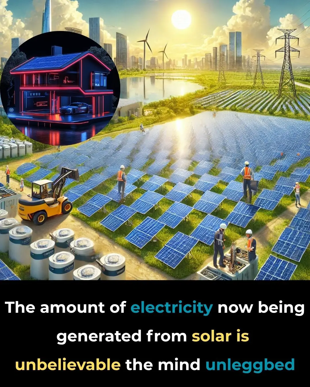 The Amount of Electricity Now Being Generated From Solar Is Unbelievable