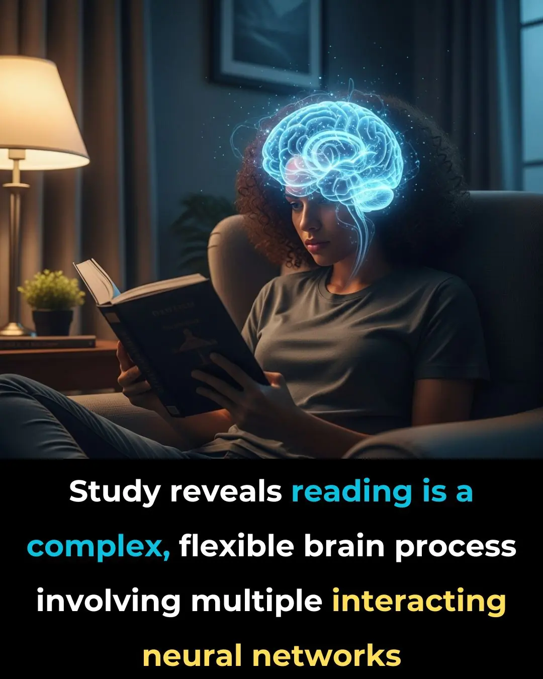 Study Reveals Reading is a Complex, Flexible Brain Process Involving Multiple Interacting Neural Networks