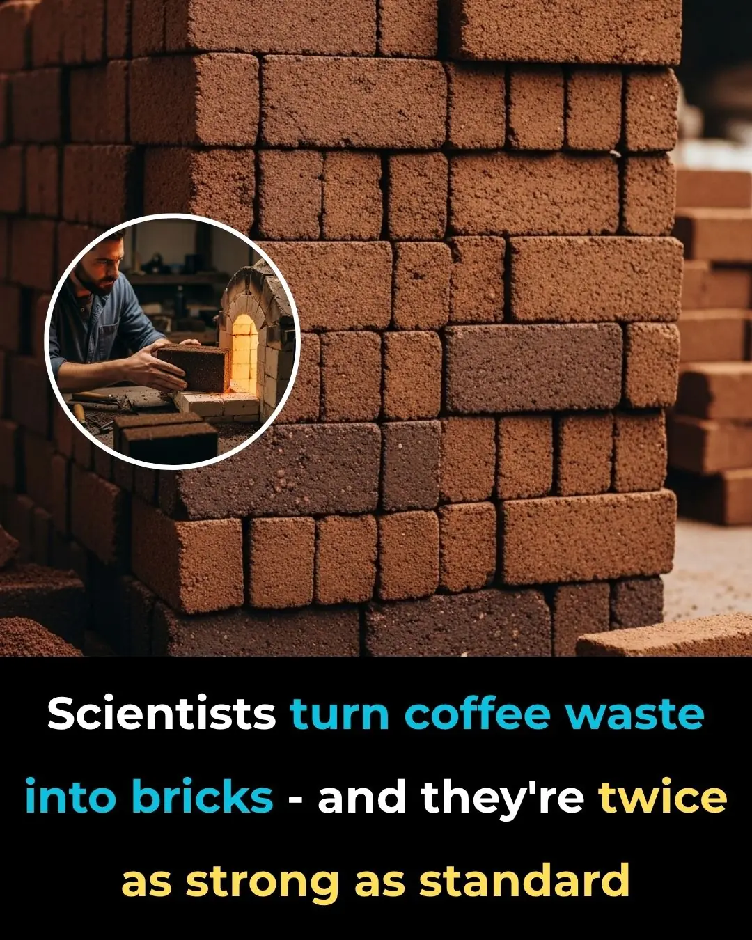 Scientists Turn Coffee Waste Into Bricks—And They’re Twice as Strong as Standard