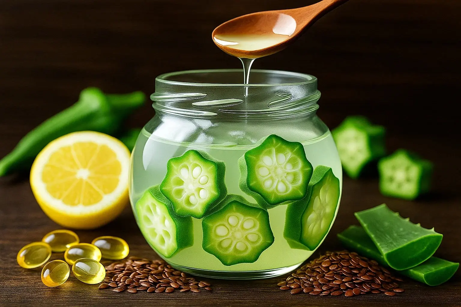 DIY Okra Face Gel Recipe for Radiant, Firm Skin: Collagen Boosting Skincare Solution for Glowing Skin