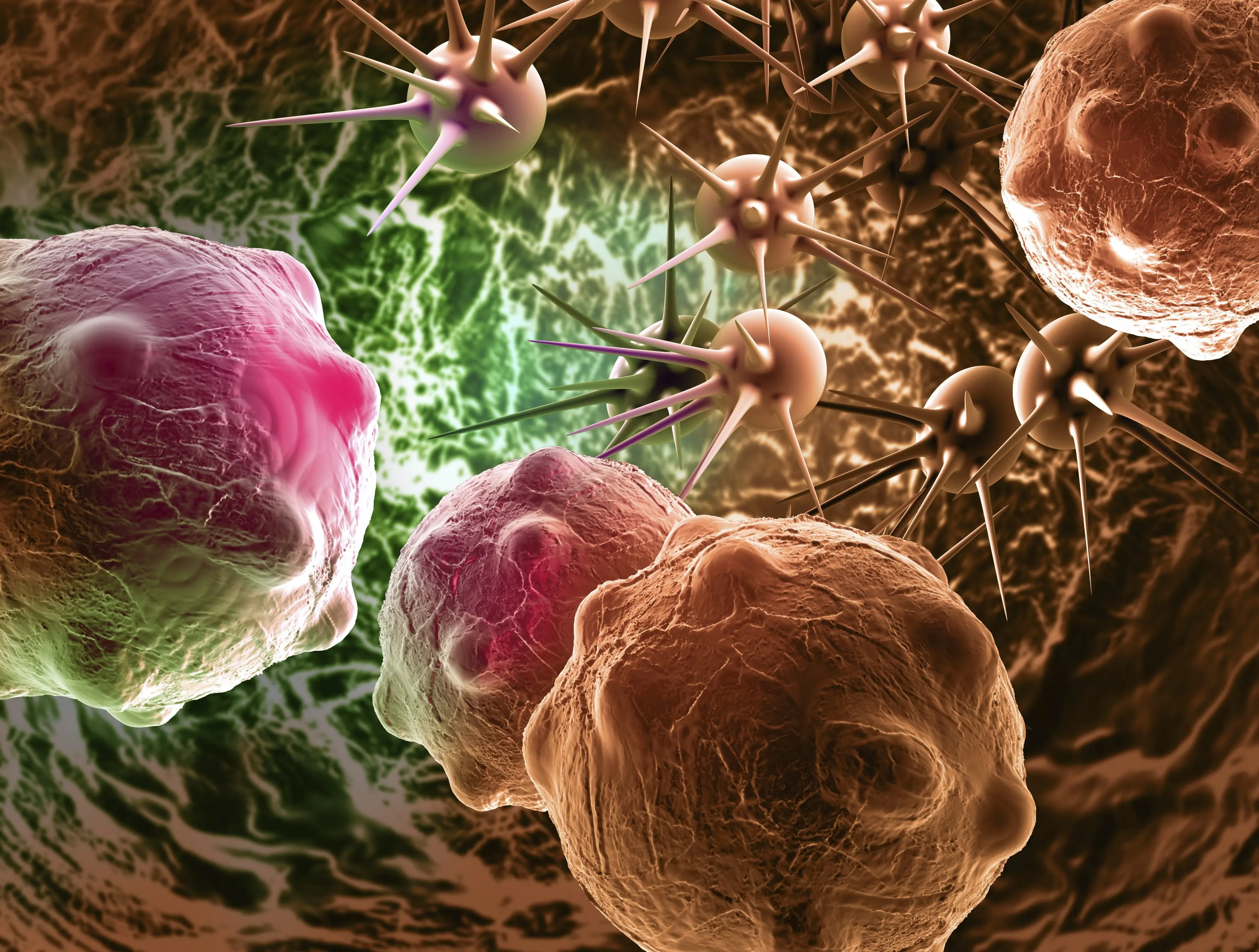 Striking simulation illustrates the progression of death from cancer