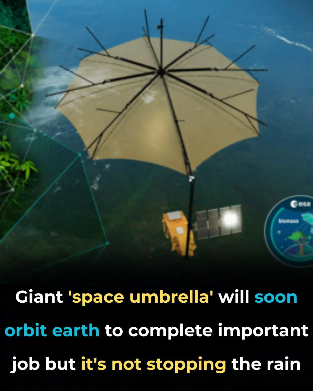 Nasa’s ‘Space Umbrella’ Launching Soon To Help Earth—Just Not With The Weather