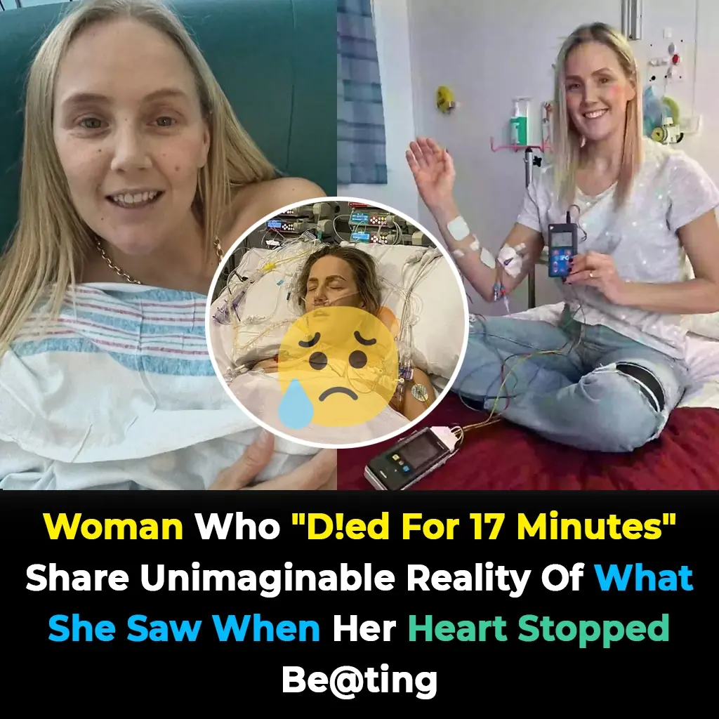 Woman who "died for 17 minutes" shares unimaginable reality of what she saw when her heart stopped beating