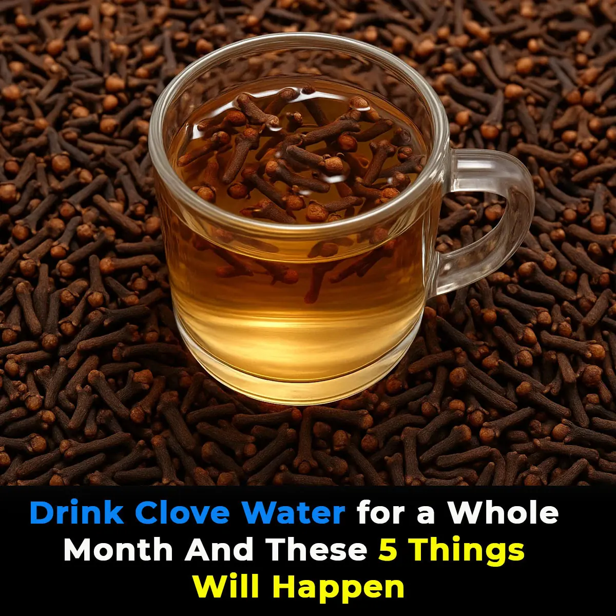 Drink Clove Water for One Month and These 5 Benefits Will Follow