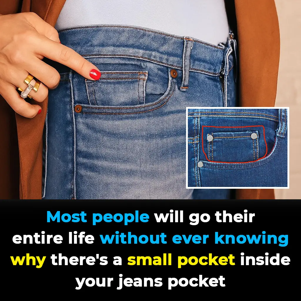 Most people will go their entire life without ever knowing why there's a small pocket inside your jeans pocket