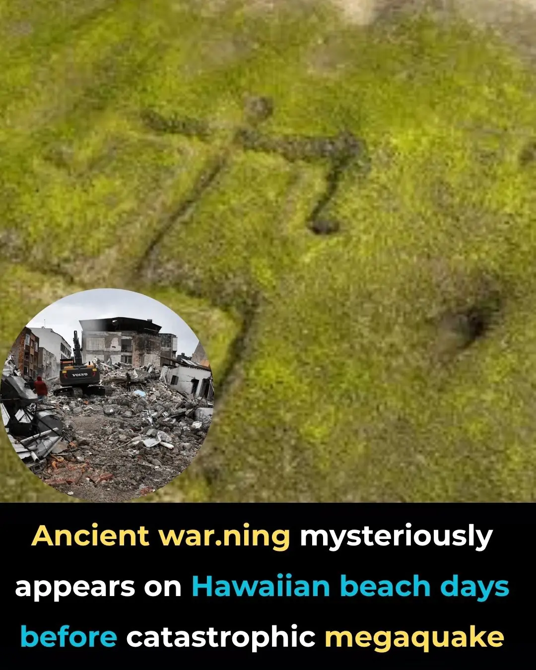 Ancient Warning Emerges On Hawaiian Shore Days Before Massive Earthquake