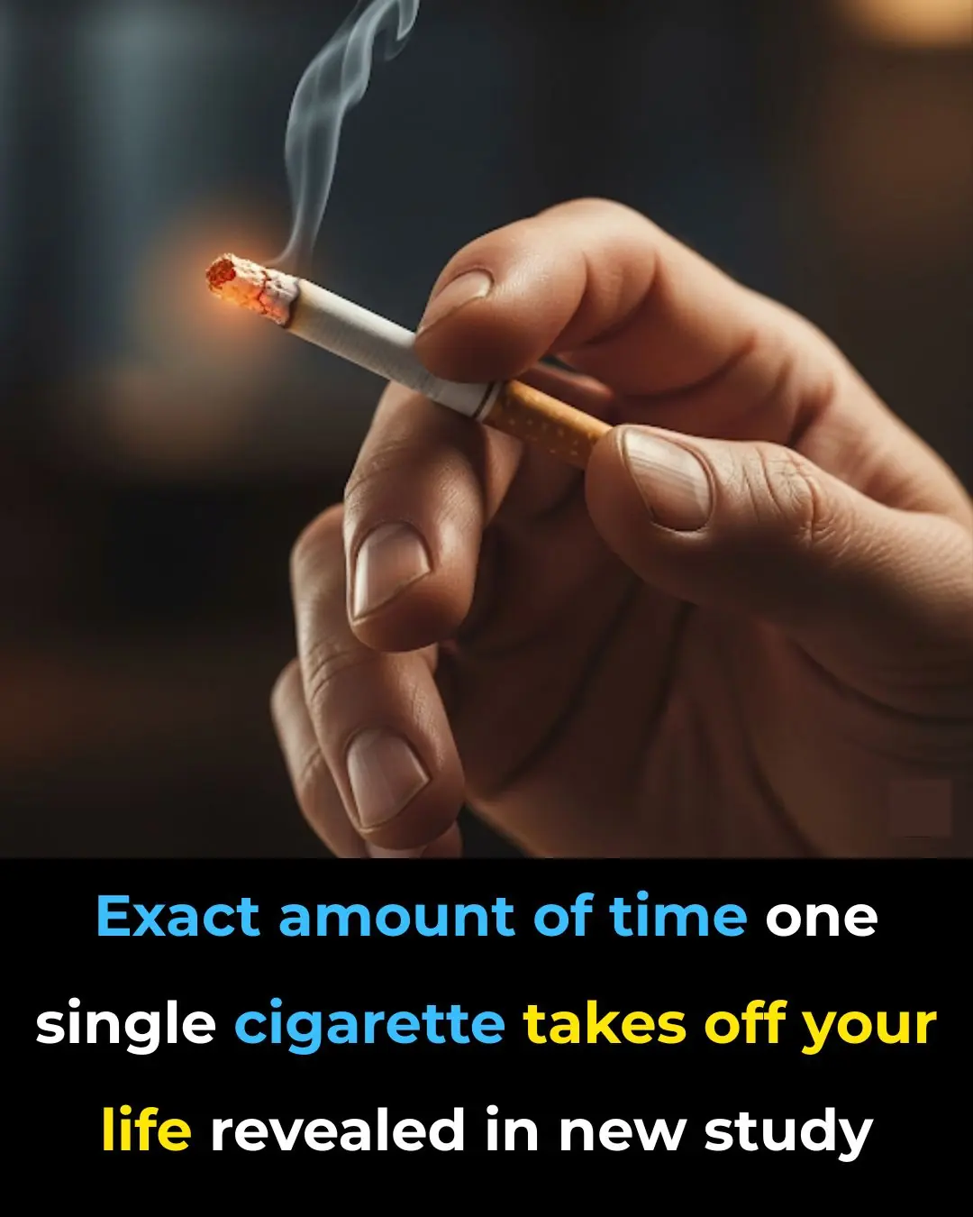 Exact amount of time one single cigarette takes off your life revealed in new study