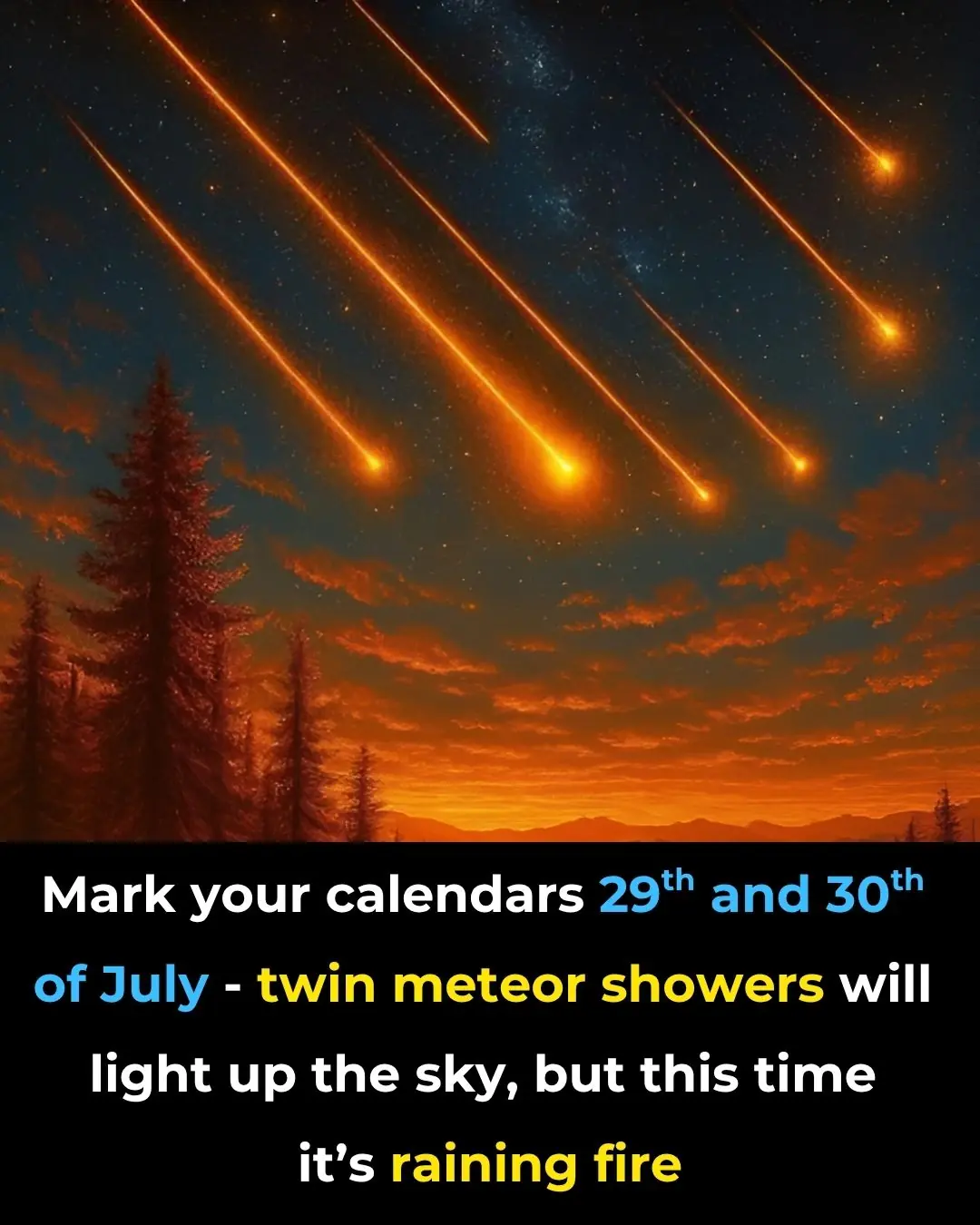 Skywatchers Delight: Dual Meteor Showers And Upcoming Celestial Events