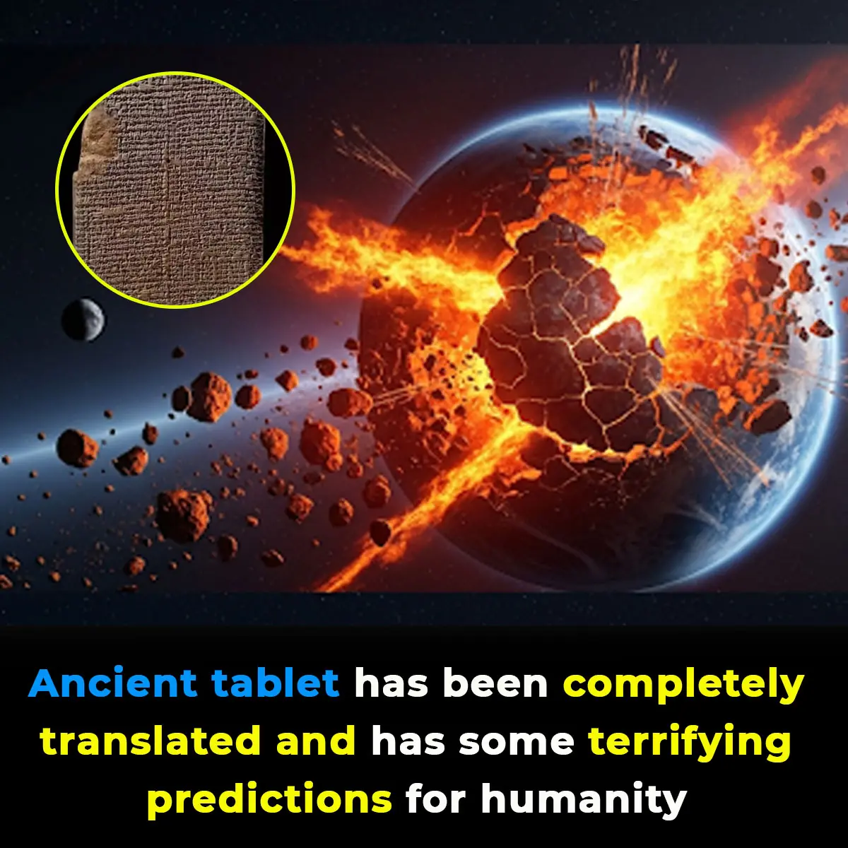 Ancient tablet has been completely translated and has some terrifying predictions for humanity