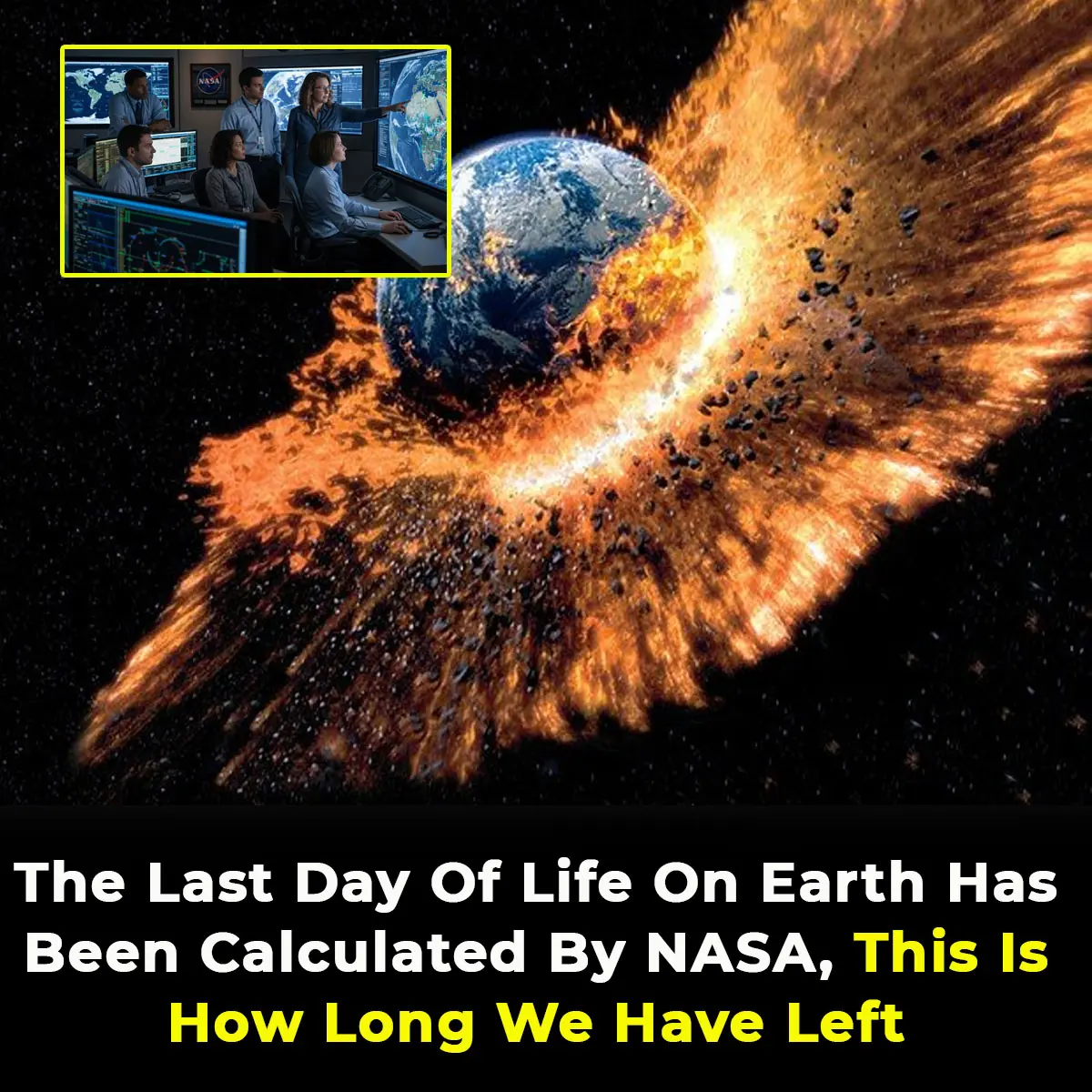 The Last Day Of Life On Earth Has Been Calculated By NASA, This Is How Long We Have Left