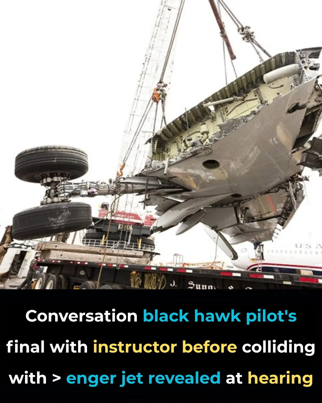 Instructor Told Pilot To Turn Seconds Before Black Hawk Collided With Passenger Jet