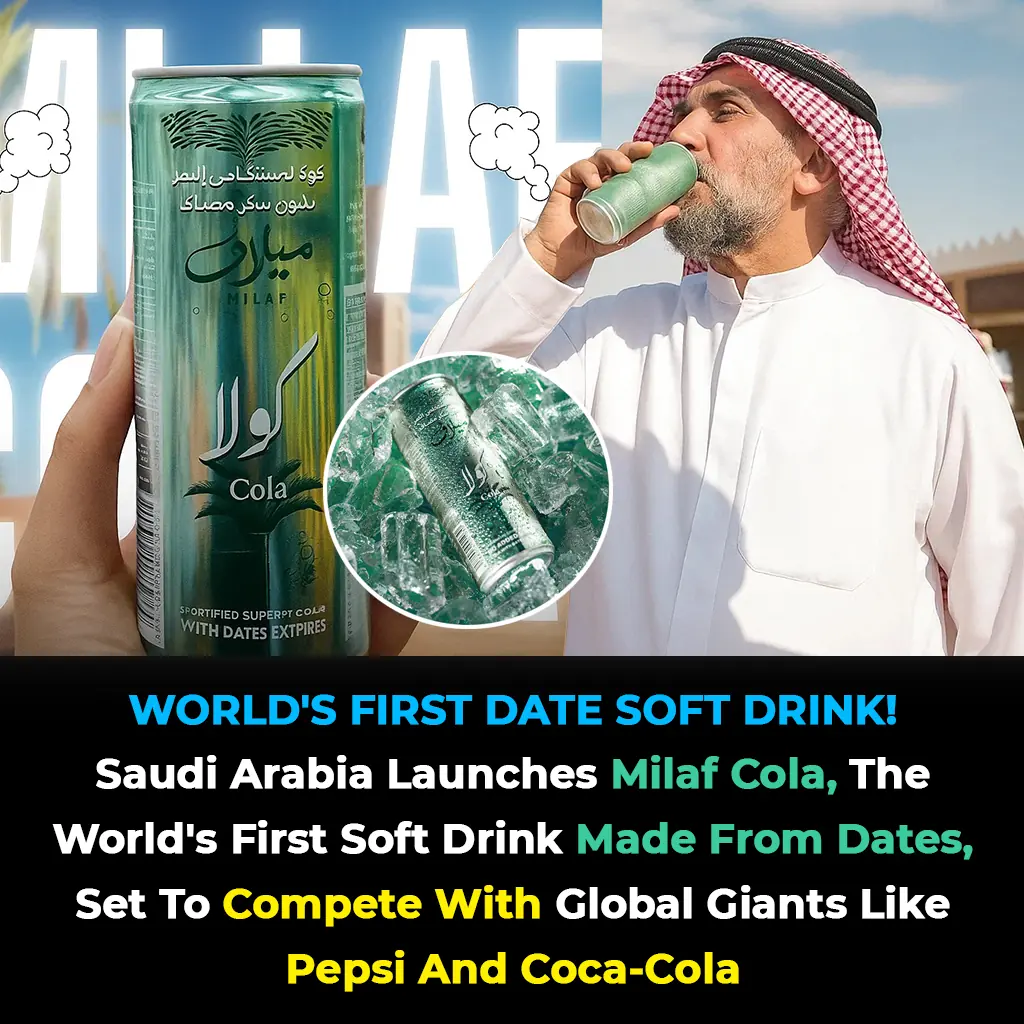 Saudi Arabia Unveils World's First Date-Based Soft Drink — A New Era for Soft Drinks Begins