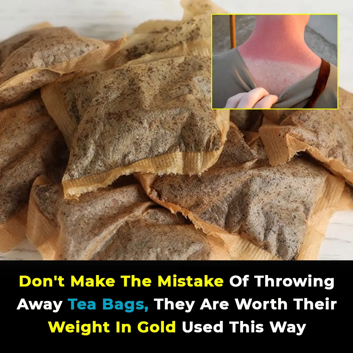 7 Clever DIY Uses for Used Teabags That Will Make You Think Twice Before Tossing Them