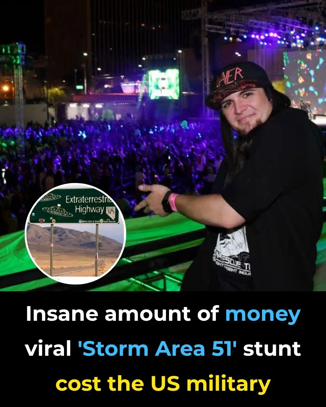 Insane amount of money viral 'Storm Area 51' stunt cost the US military