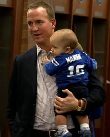 The Day Peyton Manning Held More Than a Football.