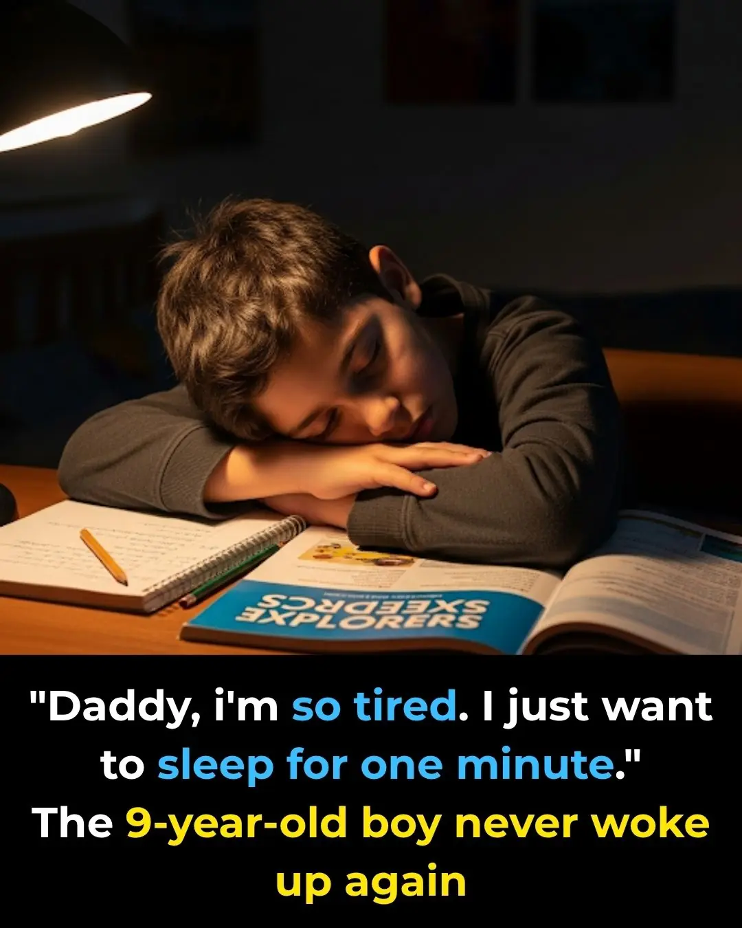 9-Year-Old Boy Whispered “Daddy, I’m so tired!” and Didn’t Wake Up Again