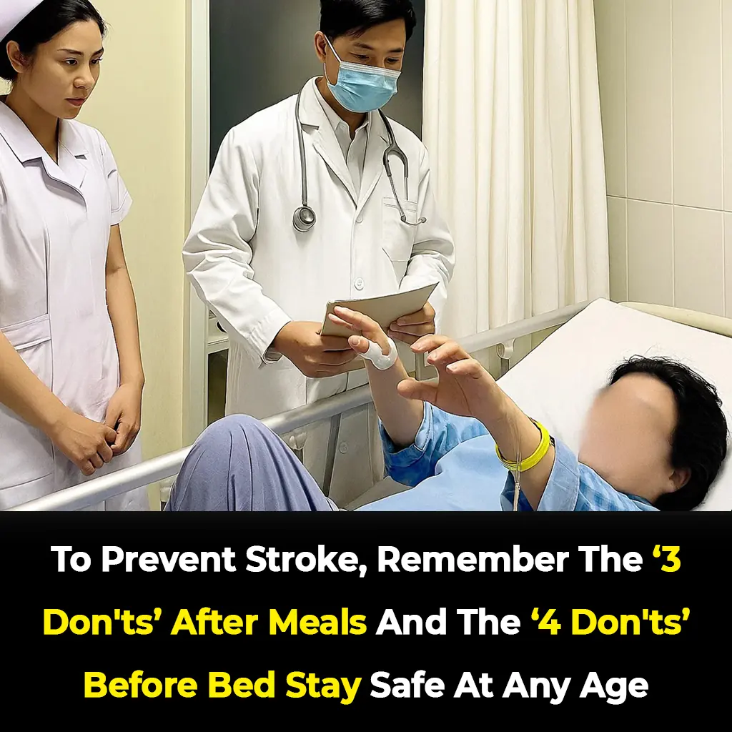 Doctors Warn 3 “Don’ts” After Meals—And 4 “Don’ts” Before Bed To Prevent Stroke At Any Age