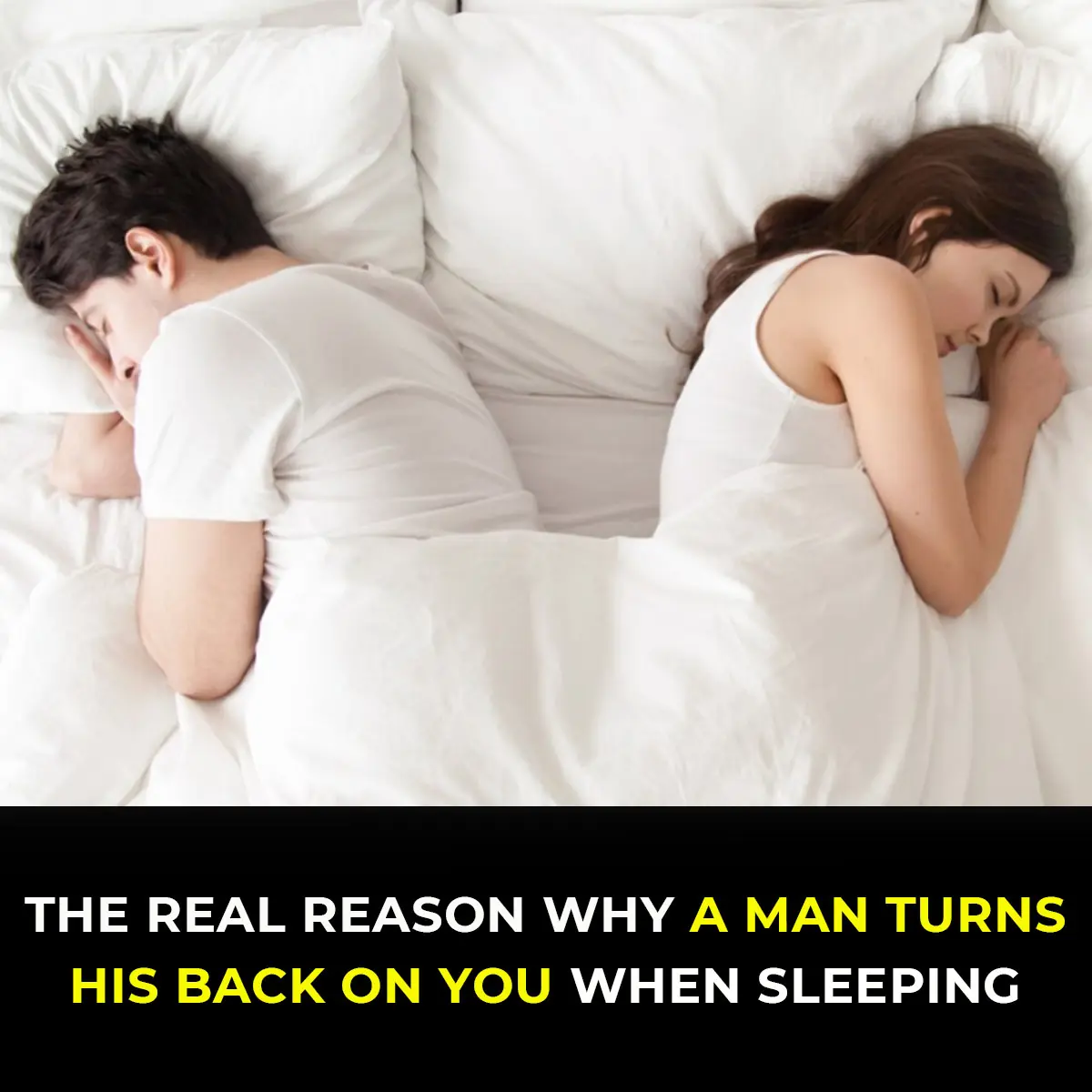 Here’s What It Really Means When A Man Turns His Back In Bed