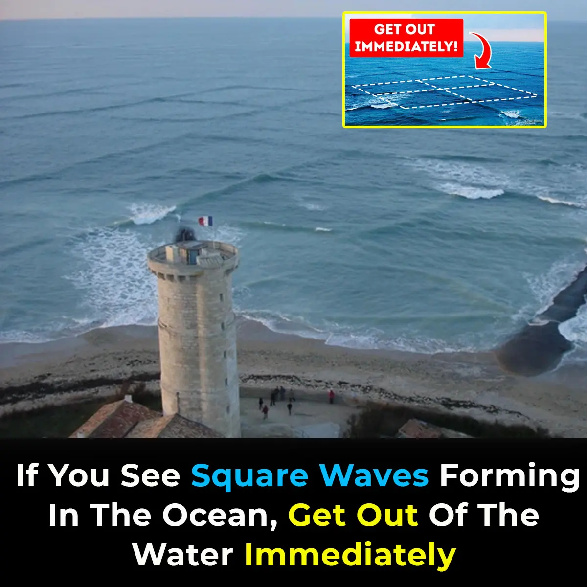If You See Square Waves Forming In The Ocean, Get Out Of The Water Immediately
