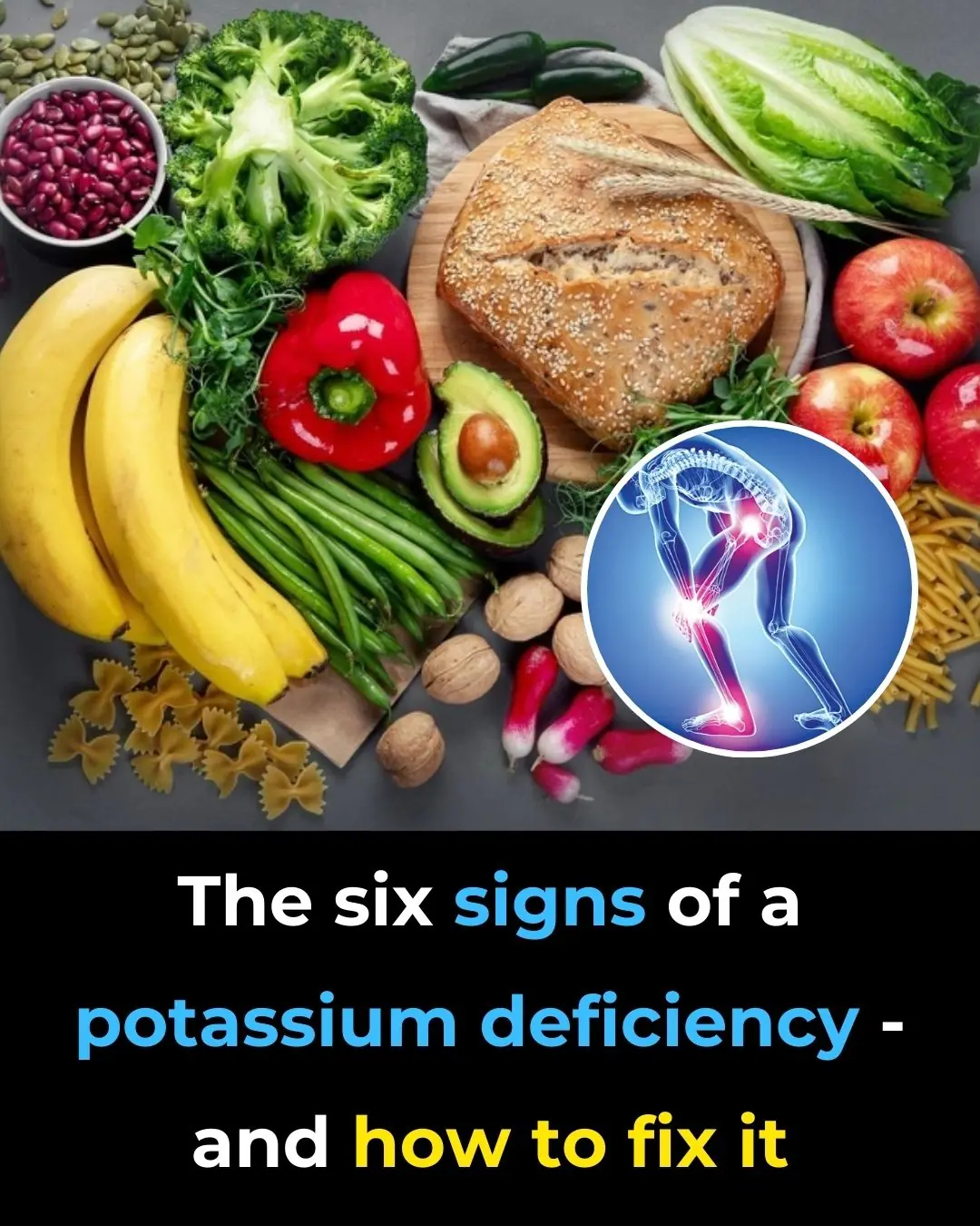 The Six Signs Of A Potassium Deficiency – And How To Fix It