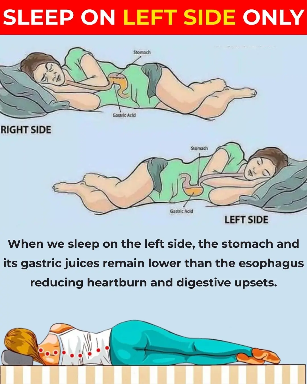 Why You Should Always Sleep on the Left Side of the Bed: 8 Health Benefits Backed by Science
