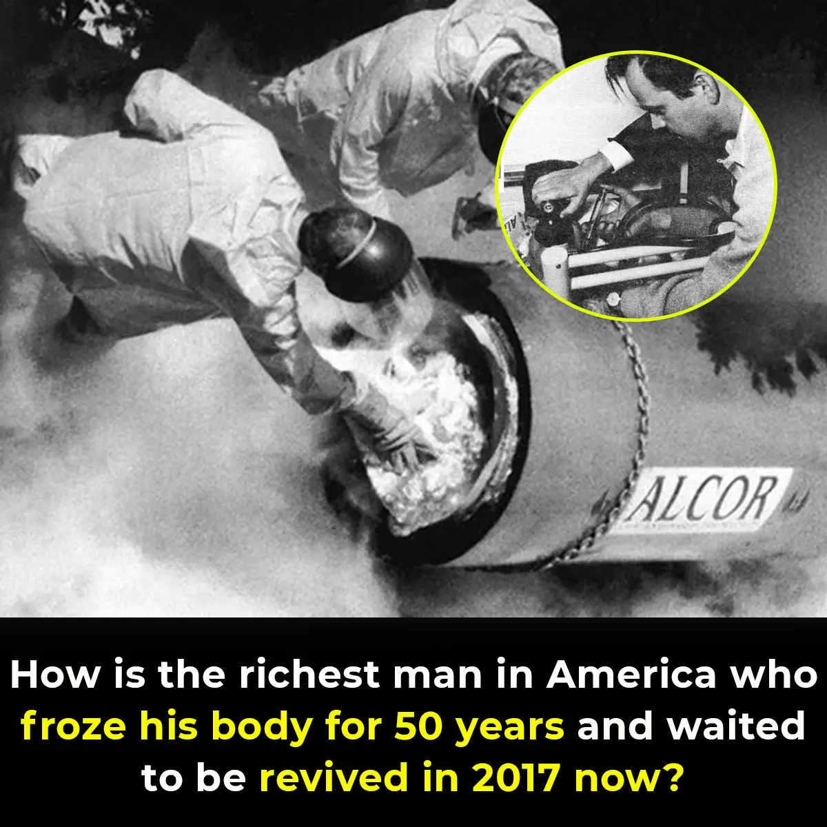 Cryonic preservation: 50 years later