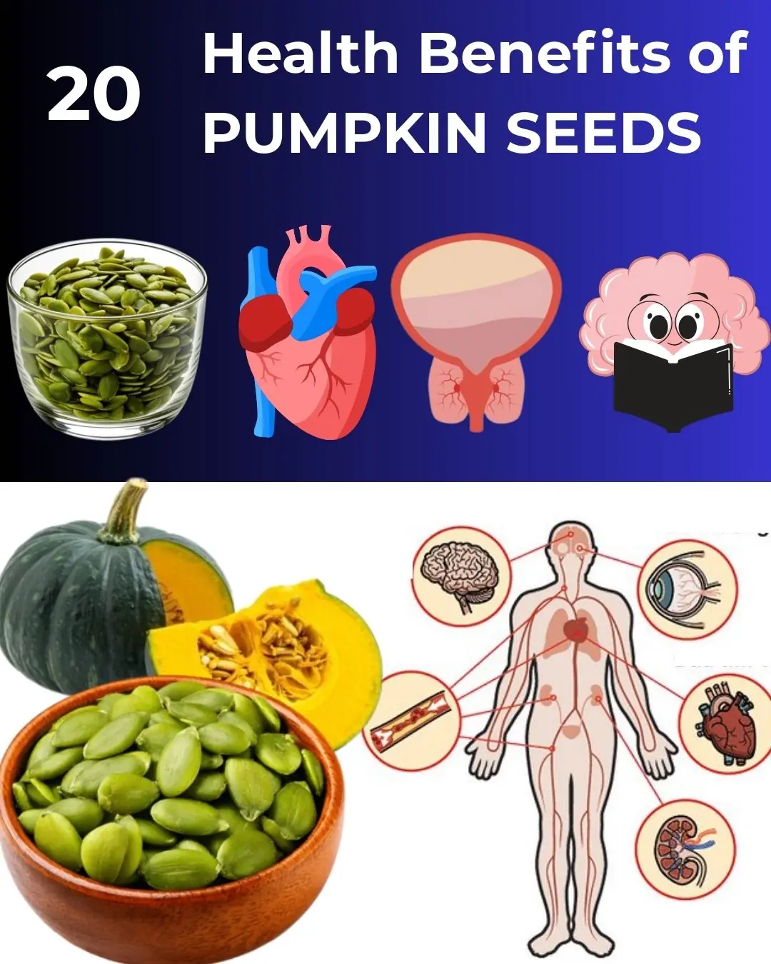 🎃 20 Health Benefits of Eating Pumpki